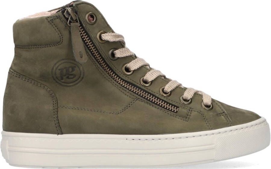Paul Green Plateausneakers lace-up boots high top sneaker with practical outer zipper