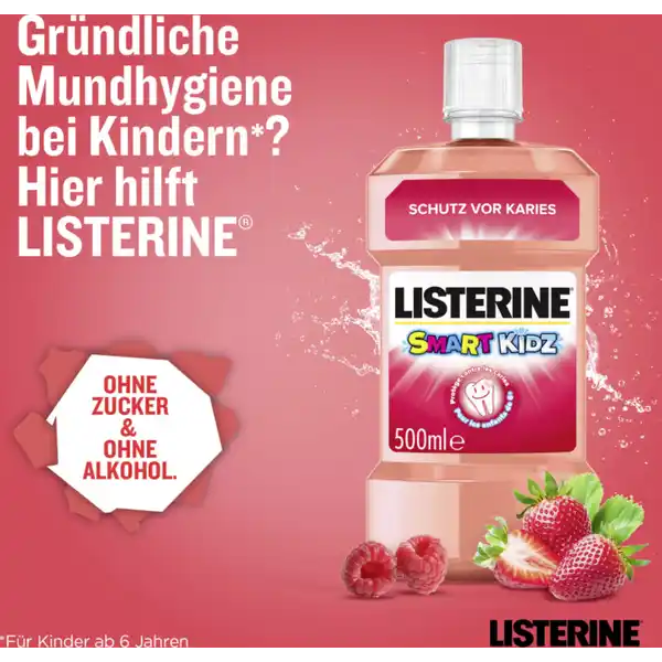 Mundspülung Smart Kidz Mild Berry