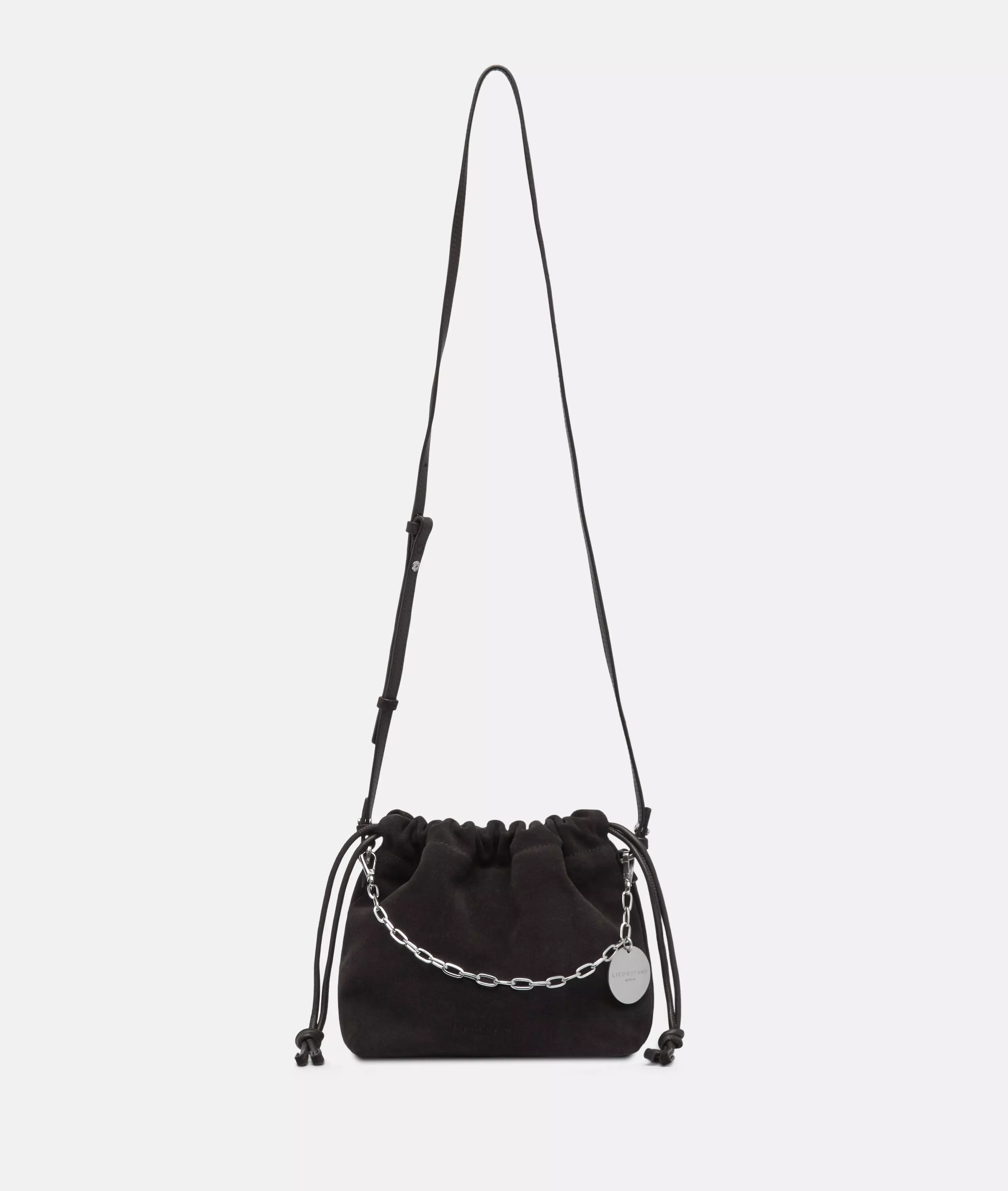 Lya II Hobo S Handy pouch bag made from soft suede