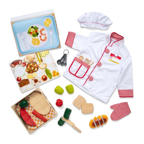 Melissa & Doug - Udskåret Mad