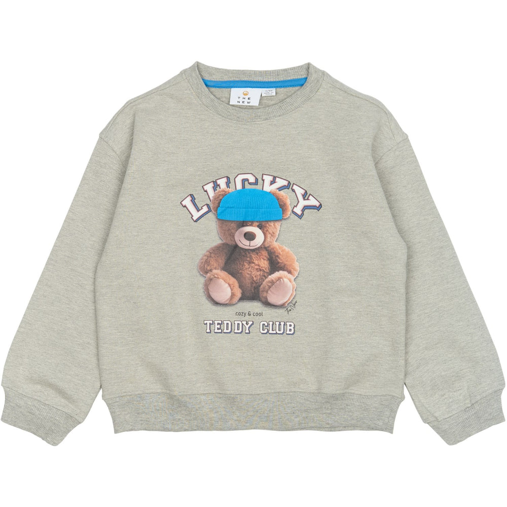 Køb The New Light Grey Melange TNPendra OS Sweatshirt
