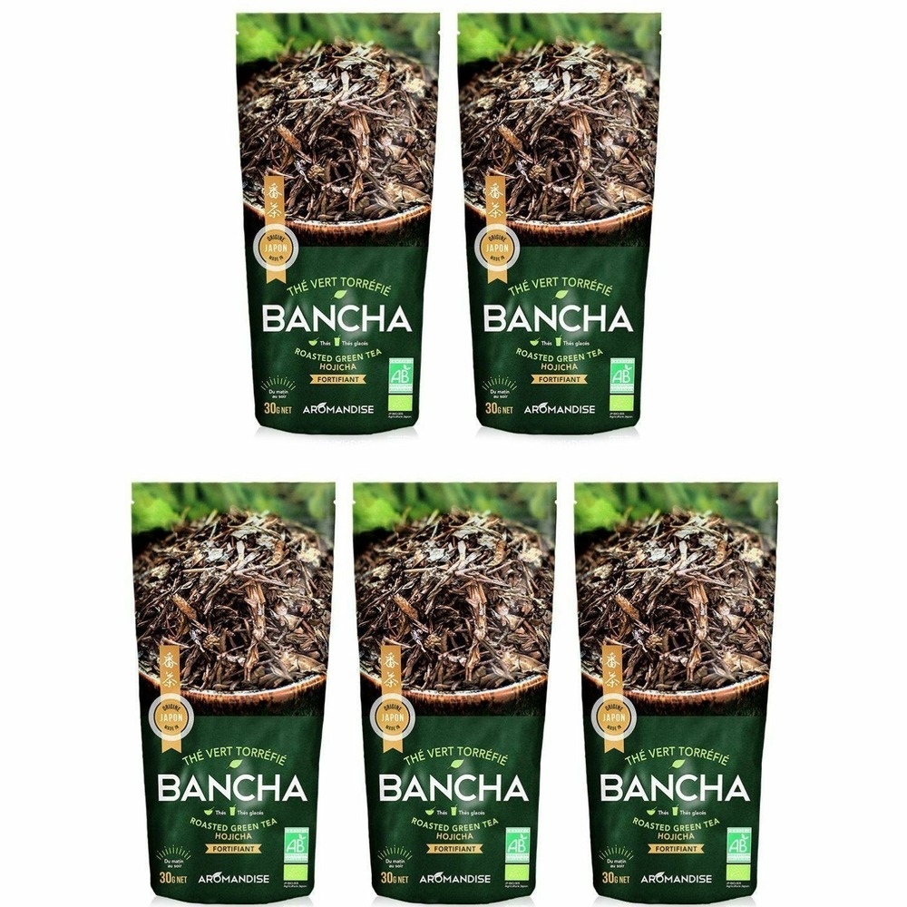 Thé vert bio japonais bancha hojicha 150 g
