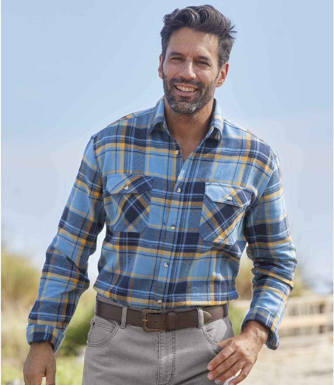 Chemise Flanelle à Carreaux New West