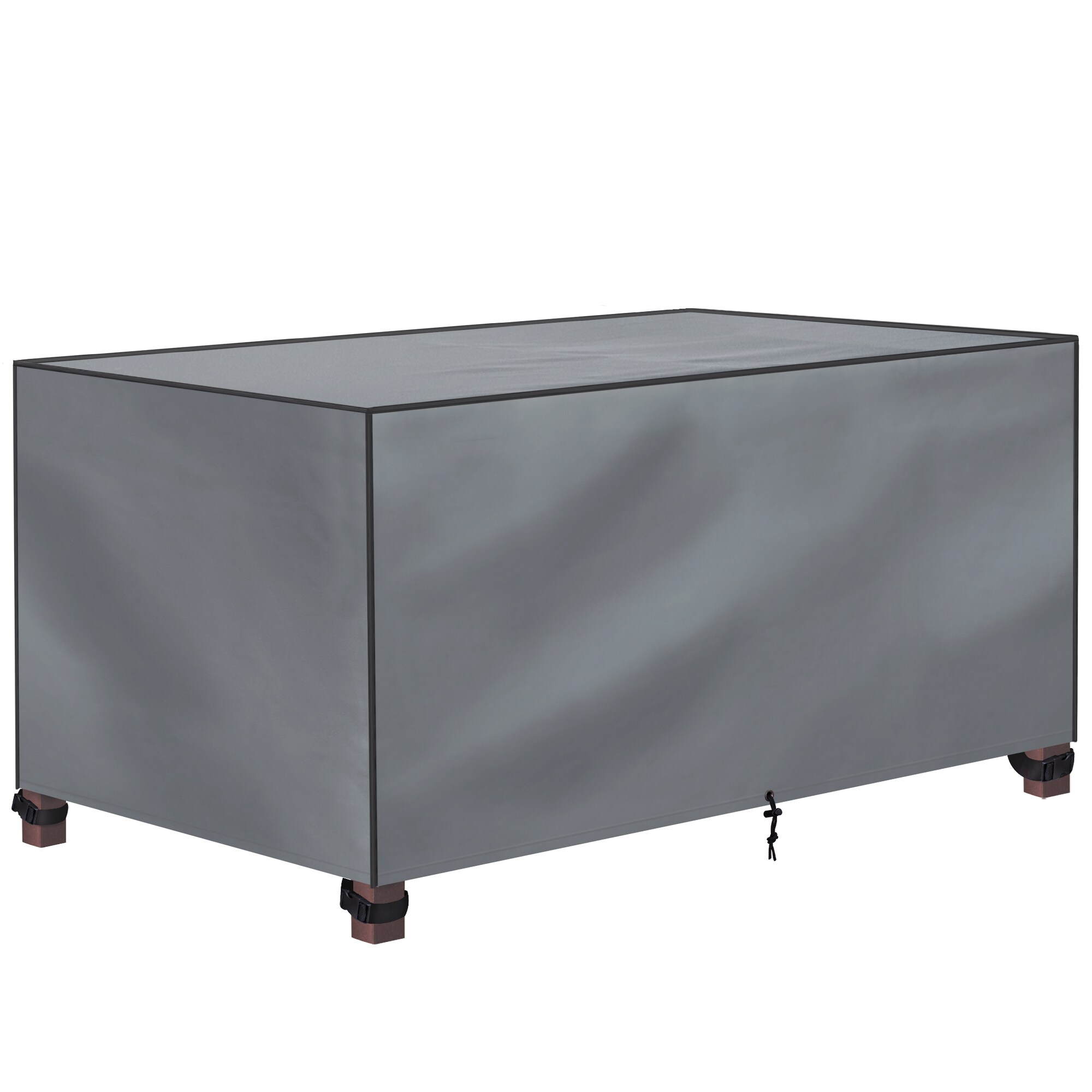 Gartentisch Schutzhülle aus 600D Oxford Polyester, wasserdicht