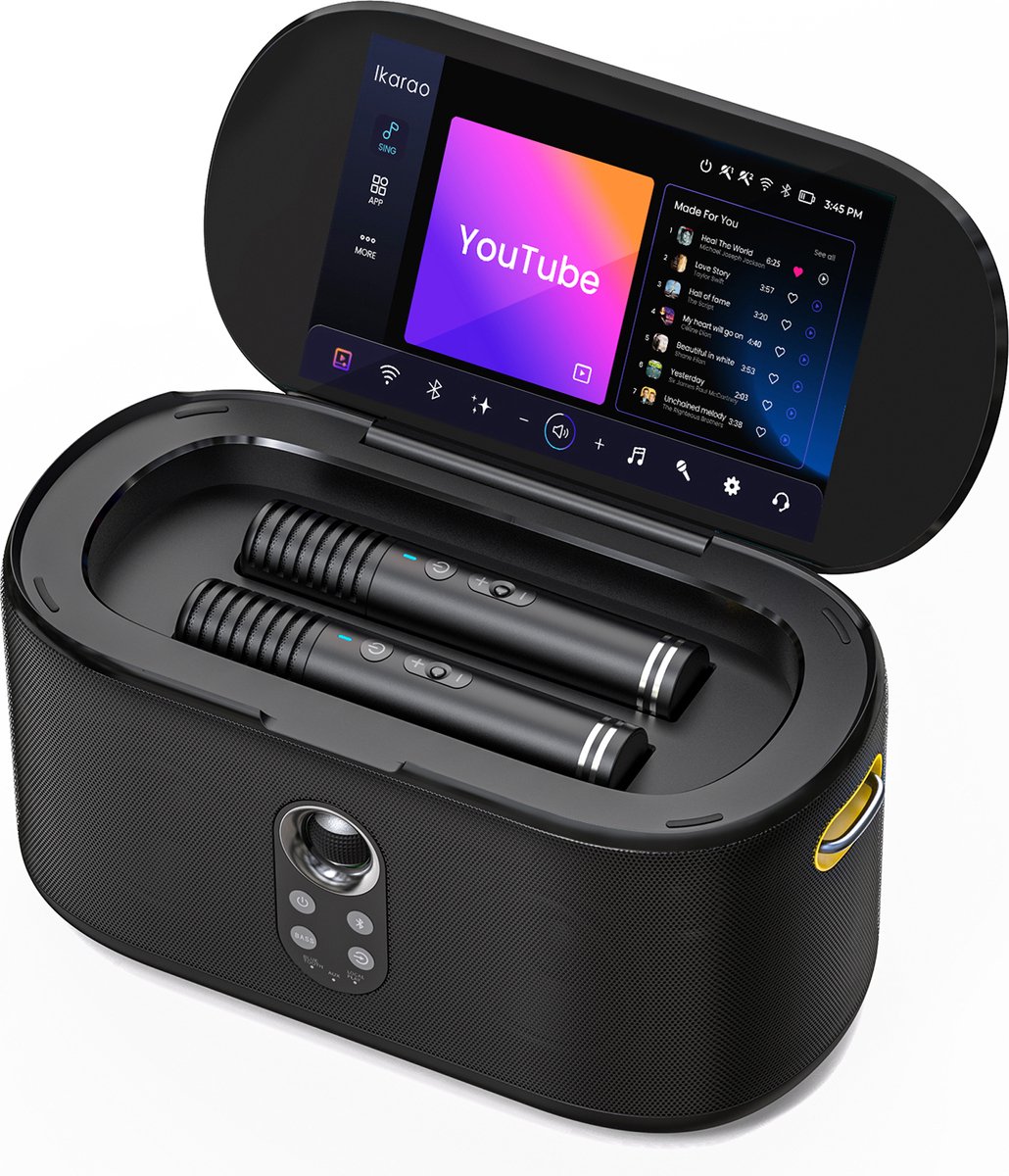 Ikarao Shell S1 Party Speaker Karaoke Set