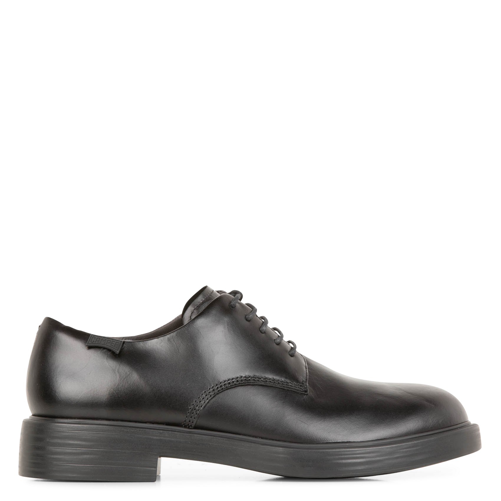DEAN - Mocassins bout rond en cuir | Noir