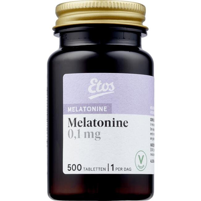 Etos Melatonine Tabletten 500 stuks