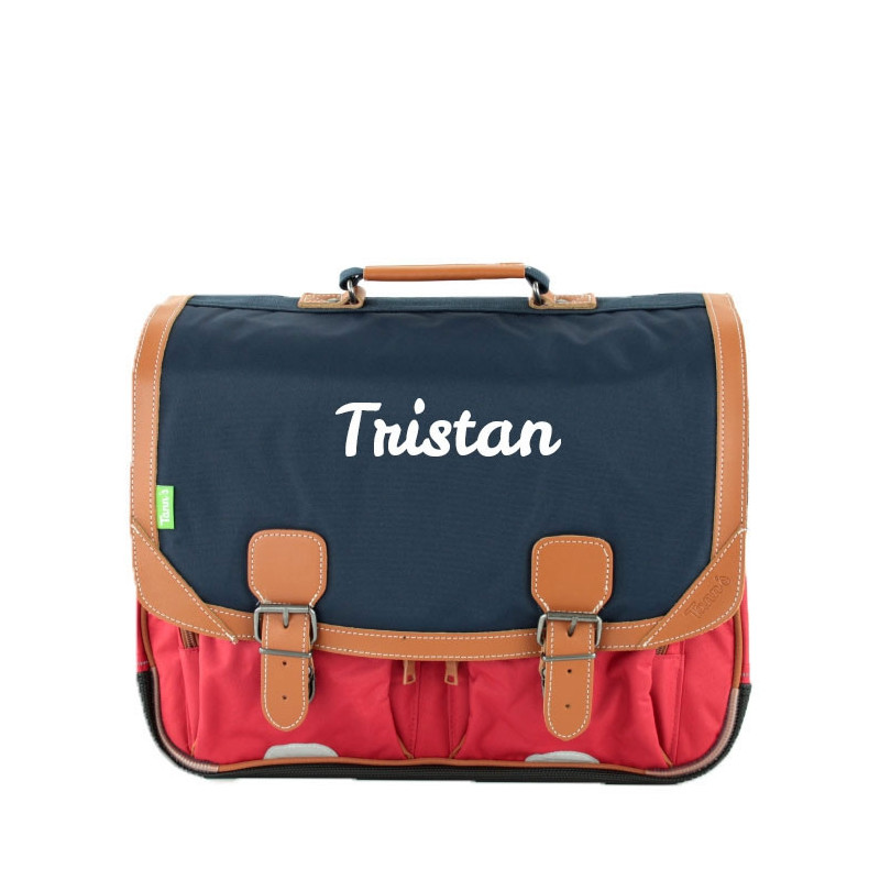Cartable scolaire à personnaliser Les Bicolores 41 cm Amsterdam