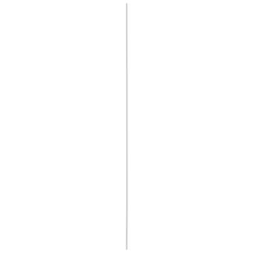 Hoekprofiel kunststof wit 15x15 mm 260 cm