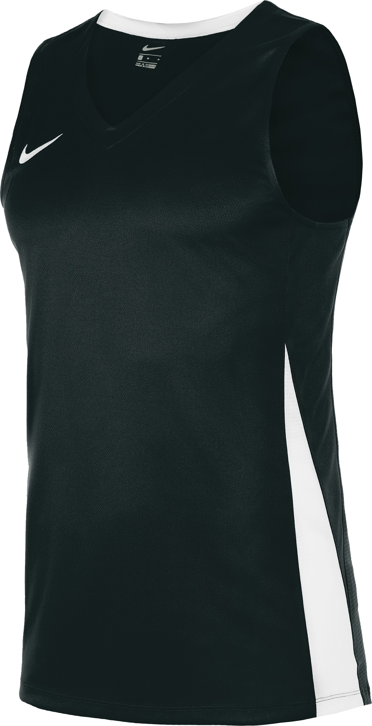 Nike Team Basketball Stock Trikot Schwarz F010 Schwarz F010