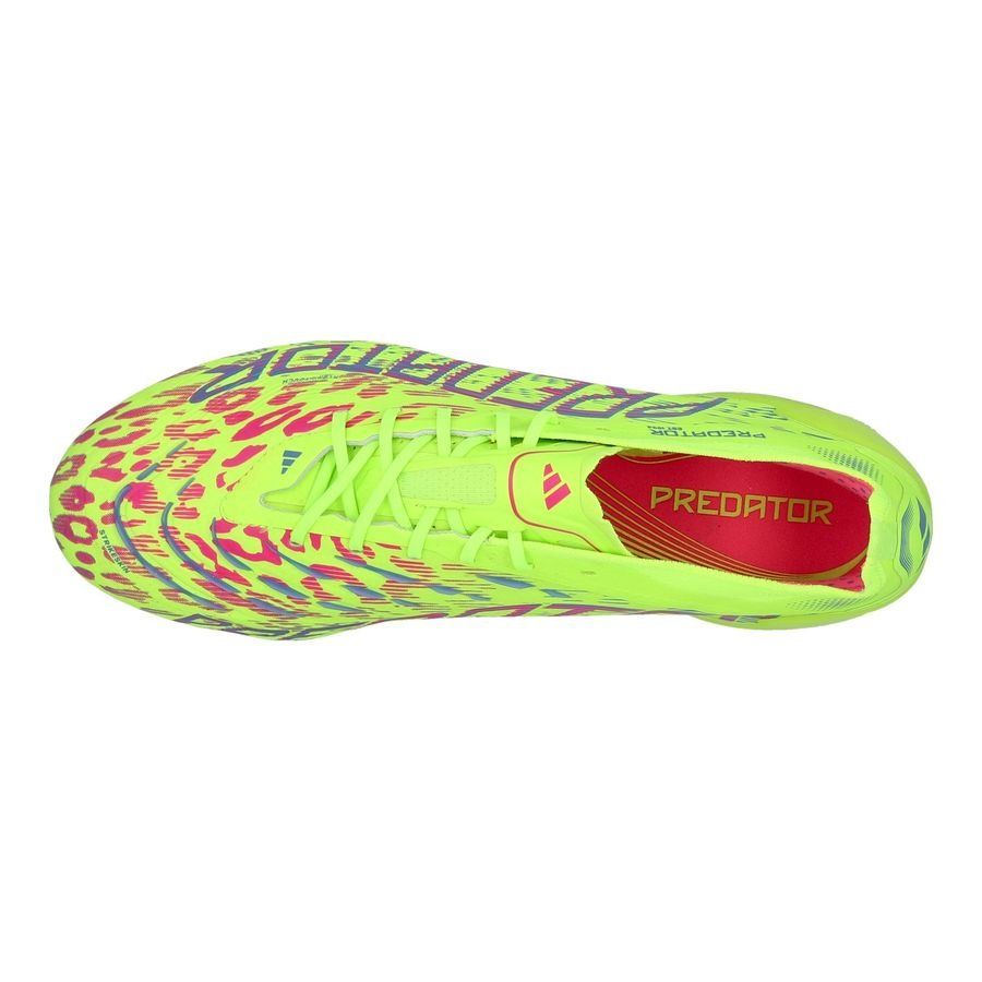 adidas Predator Elite FG Mystic Victory - Lucid Lemon/Lucid Pink/Blue Fusion