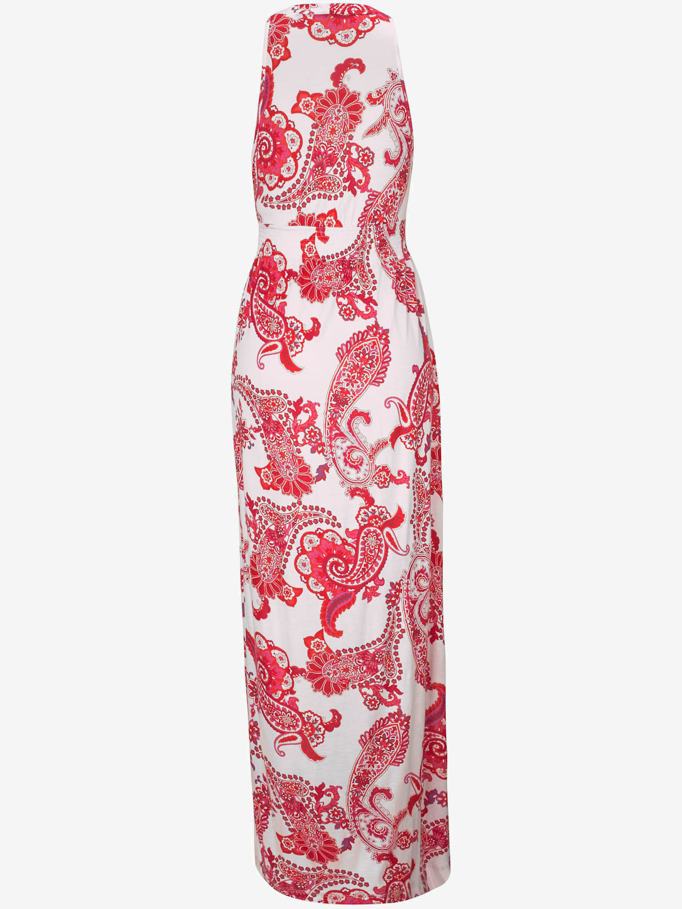 Robe longue séduisante encolure réglable