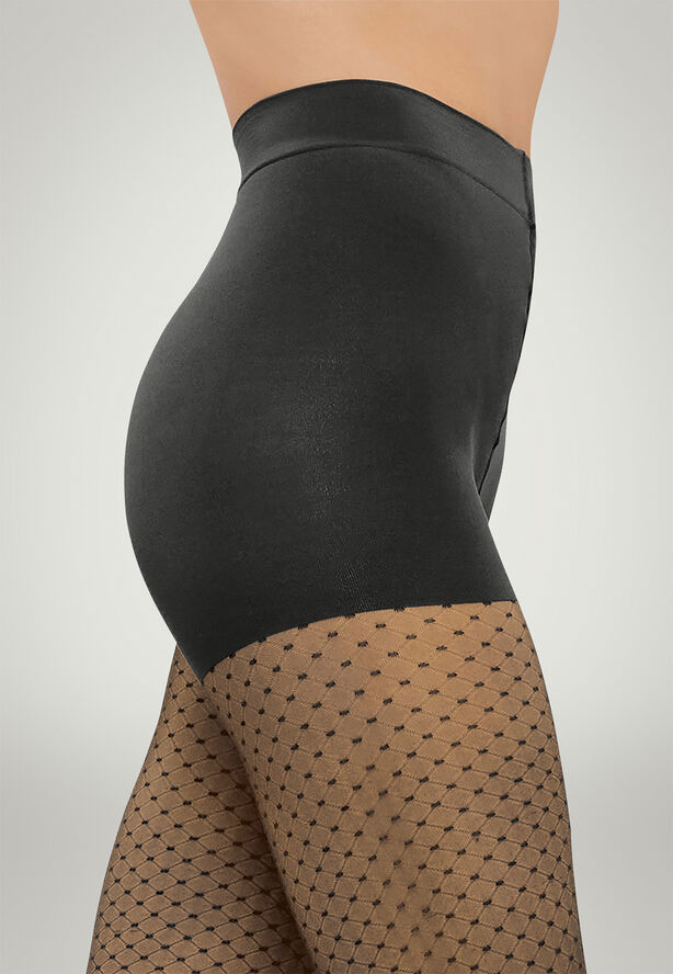 Wolford Control Dots Tights Fairly light/black