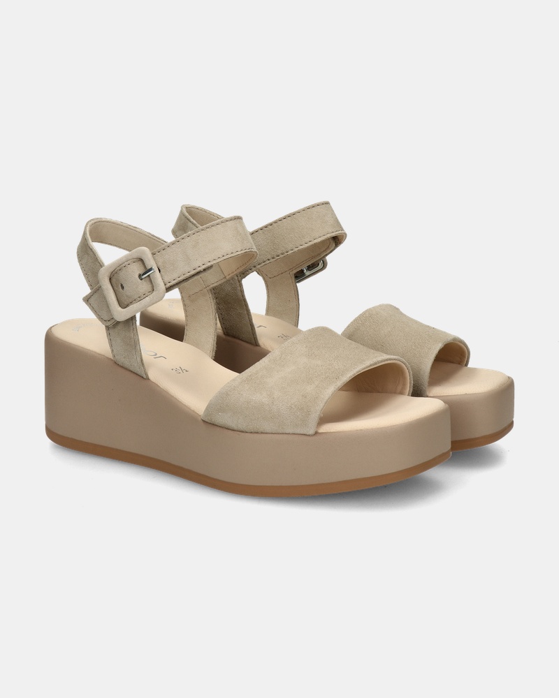 Gabor Sandalen  - beige