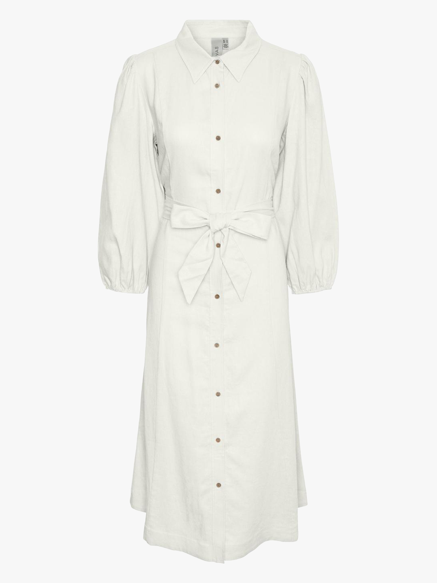 Flaxy 3/4 Linen Shirt Dress