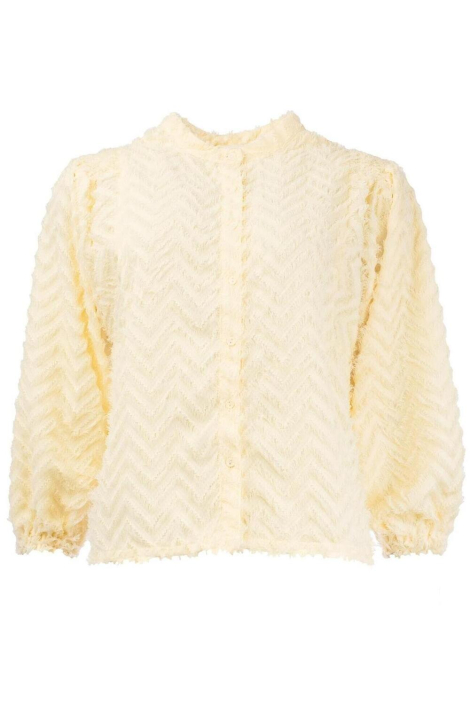 I-coni-K ecru dames blouse