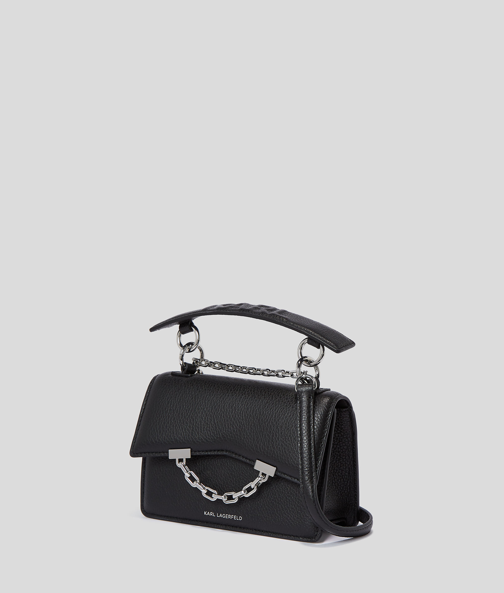 MINI SAC PORTÉ ÉPAULE K/SEVEN EN CUIR GRAINÉ
