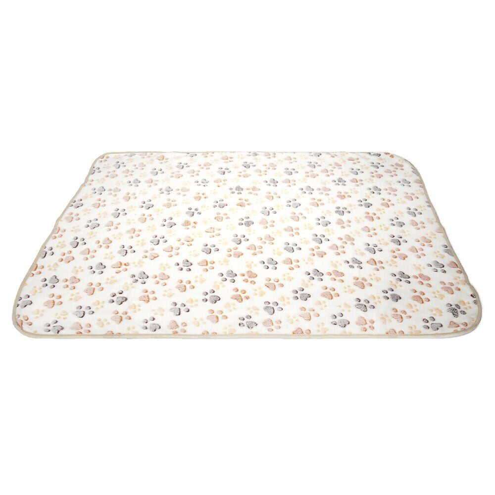 Couverture pour animal 76x104cm motif empreinte de patte