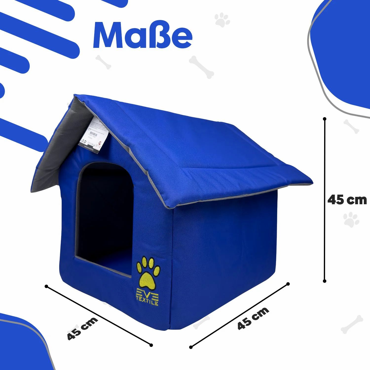EVE Textile Hunde- und Katzen Eskimohaus