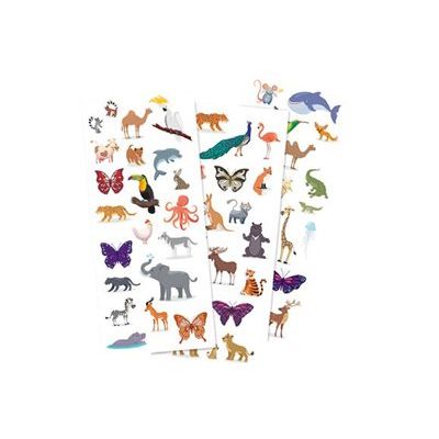 Oberthur - Gommettes animaux réalistes