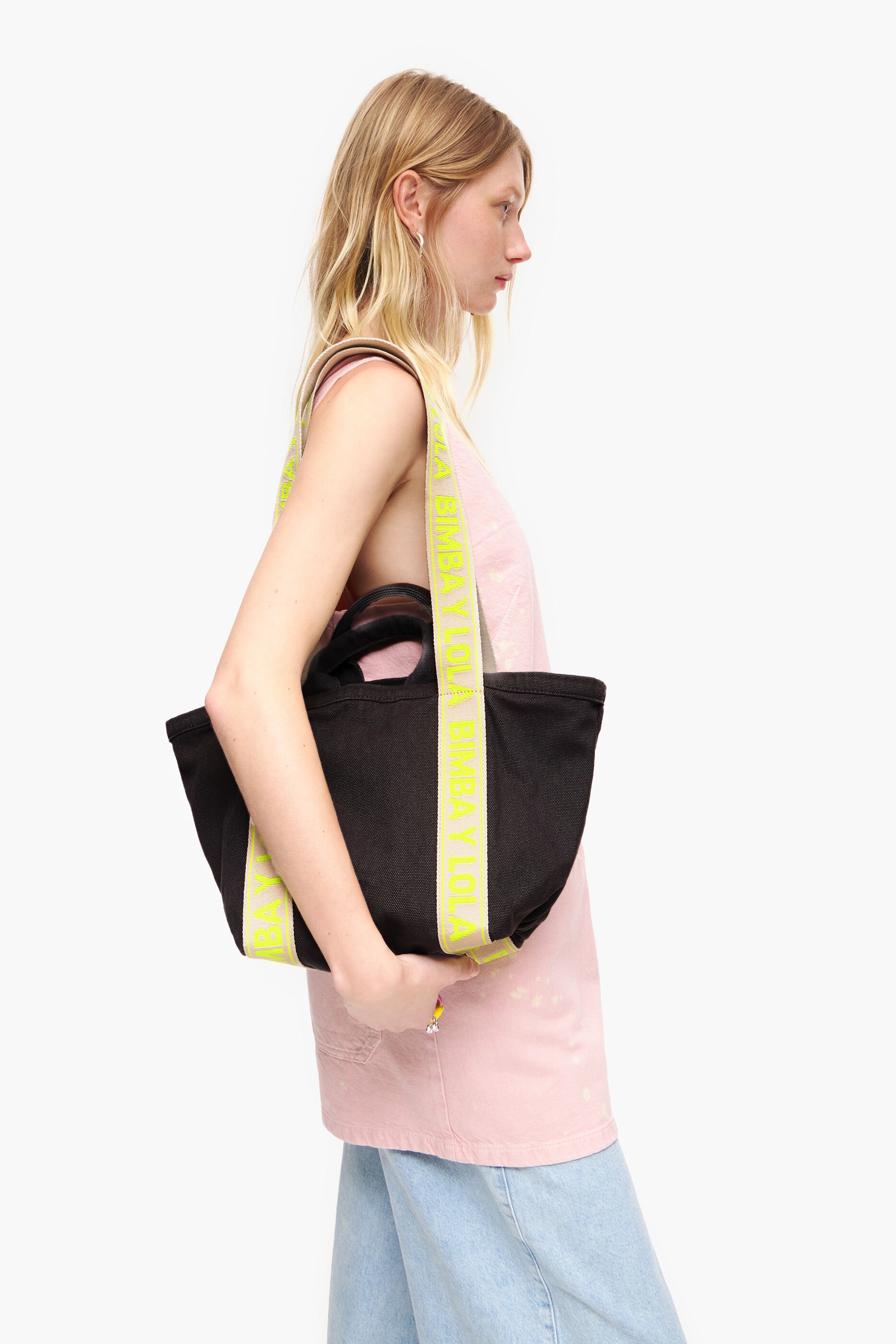 Bolsa de compras de lona tamanho S, antracite