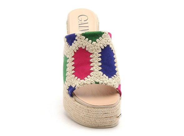 Gaimo mules et sabots talons femme country multicolore