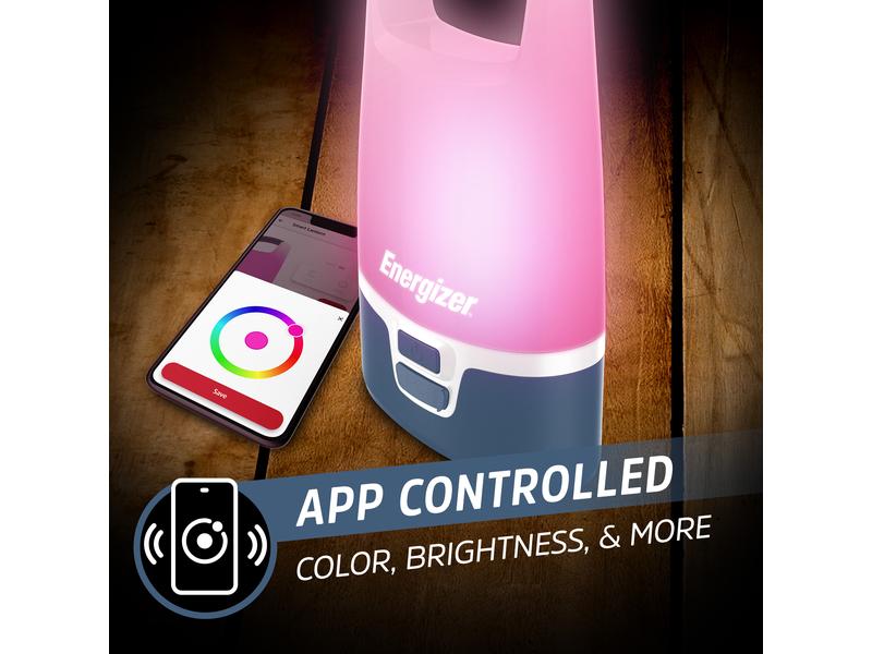 Energizer Smart Laterne mit App-Steuerung Campinglampe steuerbar mit Smartphone