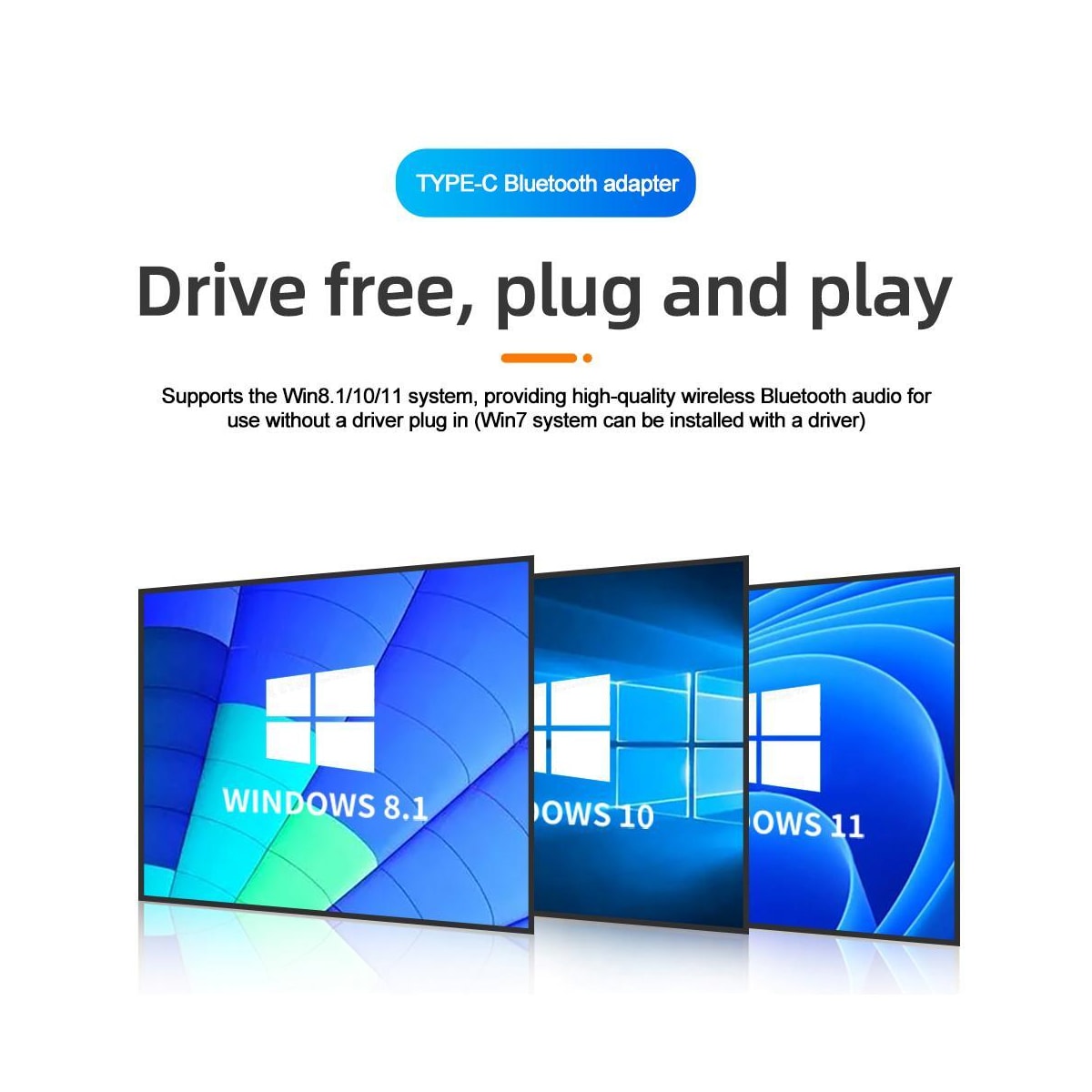 NÖRDIC USB-C Bluetooth 5.3-adapter