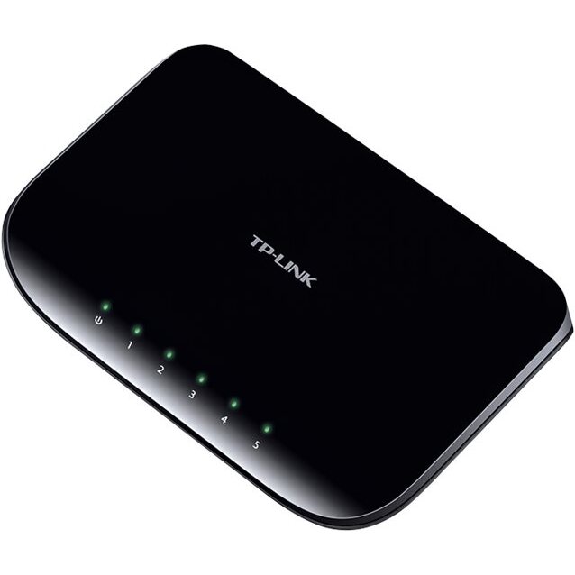 TP-Link TL-SG1005D Non-géré Gigabit Ethernet (10/100/1000) Noir