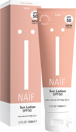 Naïf Grown Ups Lotion Solaire IP50 Flacon Pompe 100ml