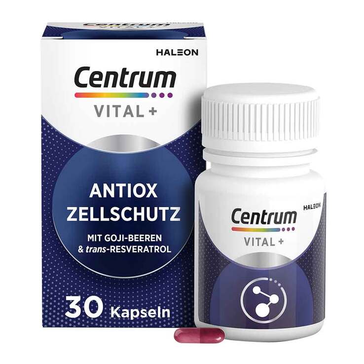 Centrum Vital + Antiox Zellschutz Kapseln, 30 St
