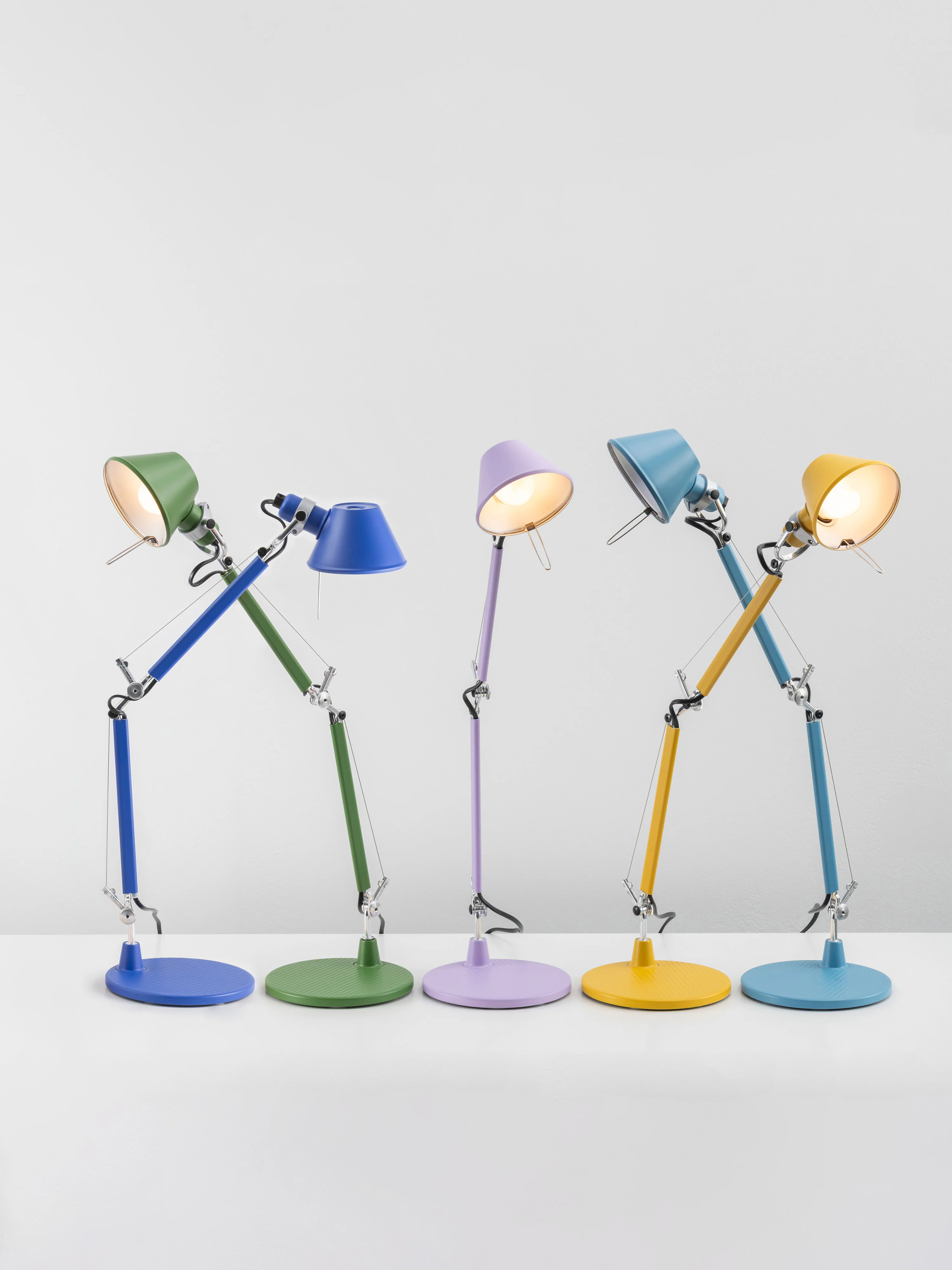 Verstelbare bureaulamp Tolomeo Micro