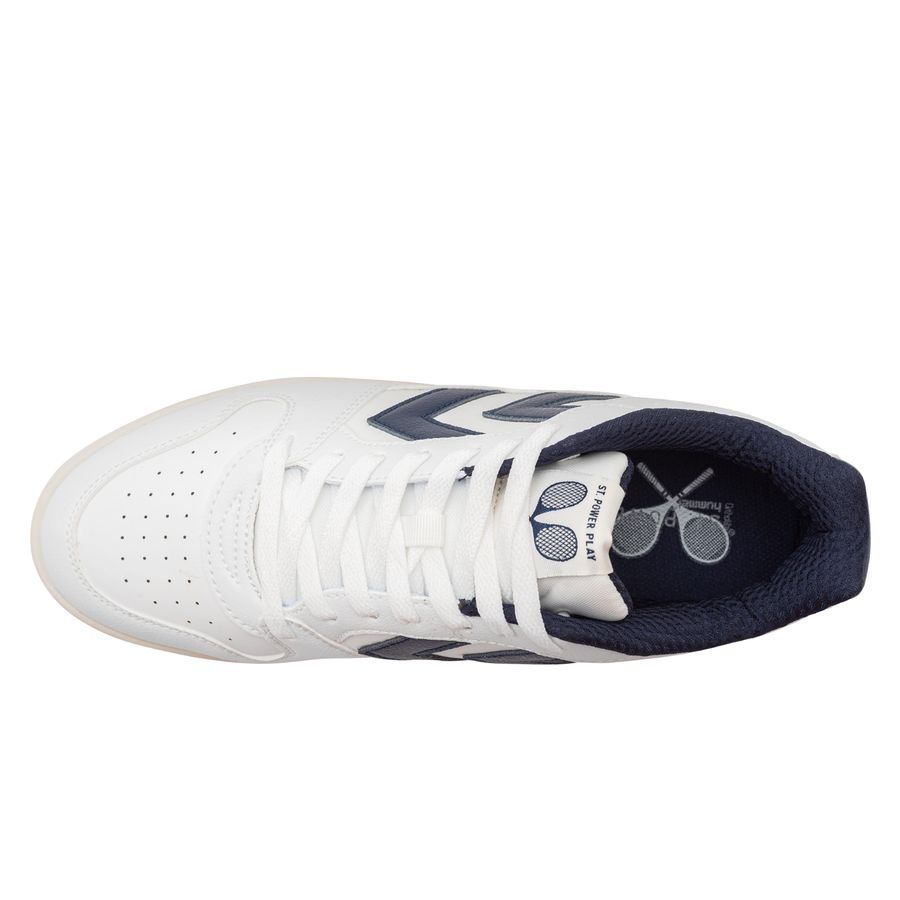 Hummel Chaussures ST. Power Play RT - Blanc/Bleu Marine