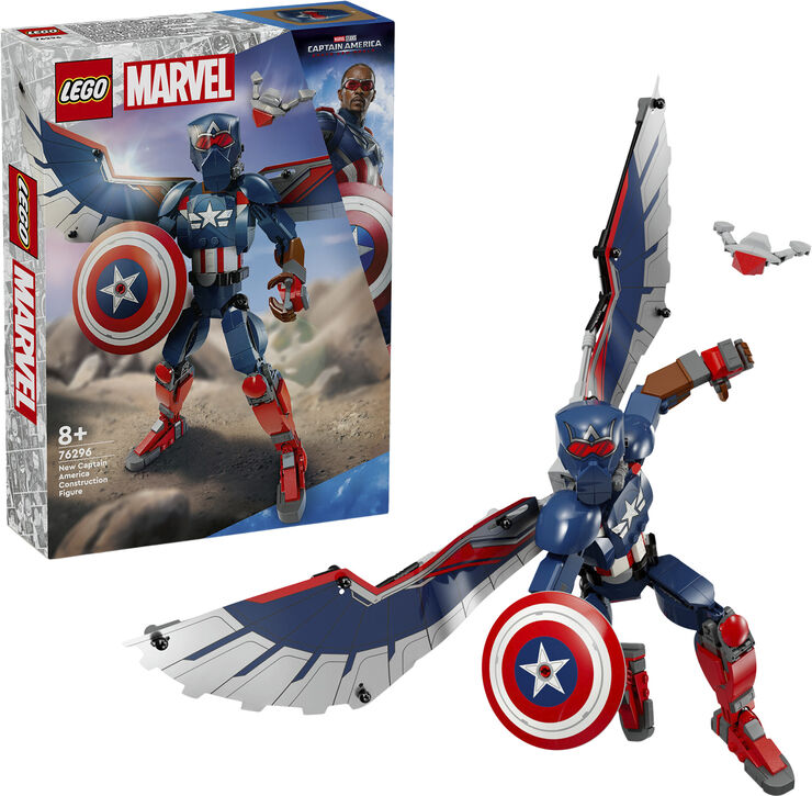 Lego Byg selv/figur af Captain America 76296