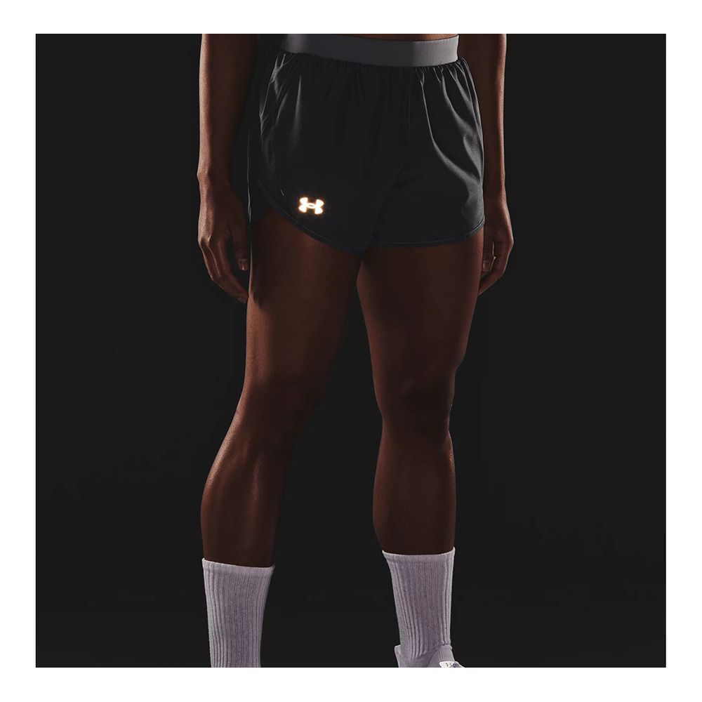 Under Armour FLY BY 2.0 - Short Femme gray