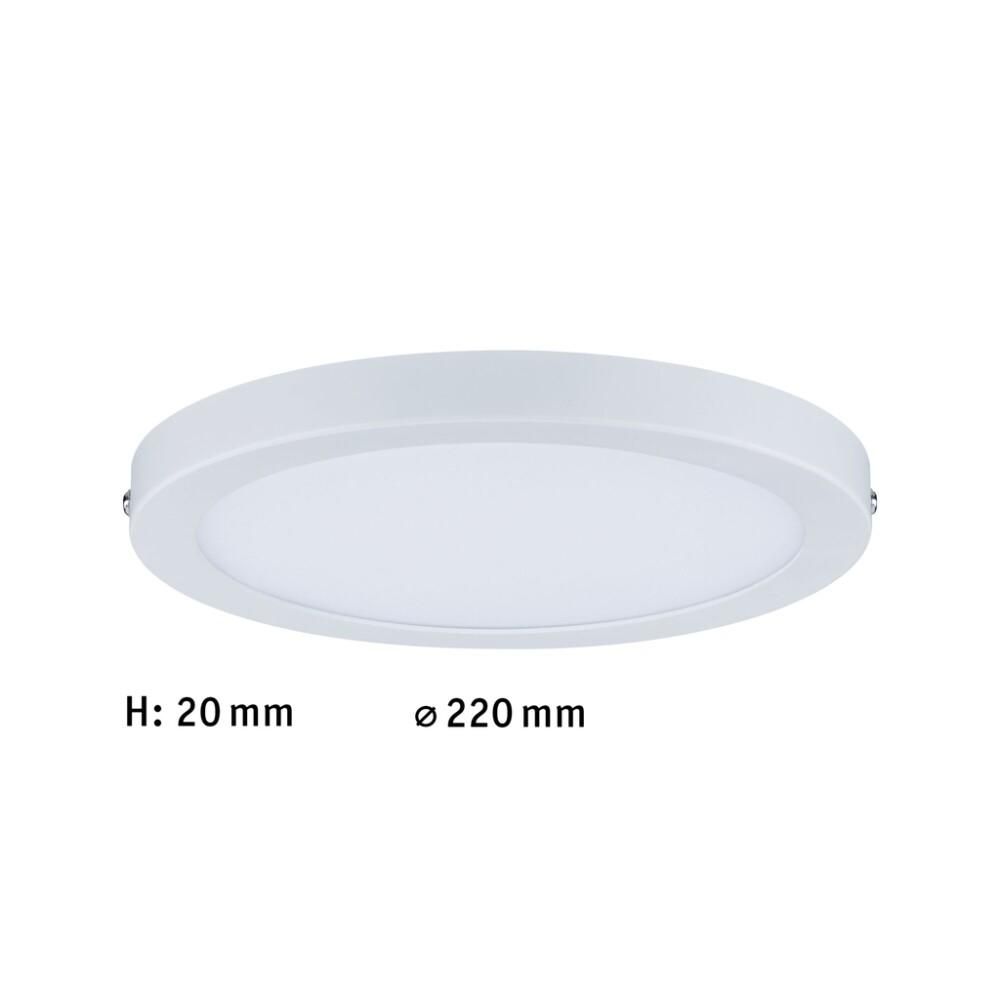 PANEL PAULMANN ATRIA VEGG/TAK LED220MM 15W 4000K