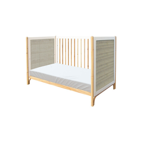 Chambre DUO Lit 60x120 Commode OCEANIA Neige - THEO