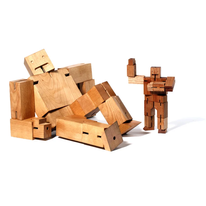 Areaware - Cubebot, klein, blau