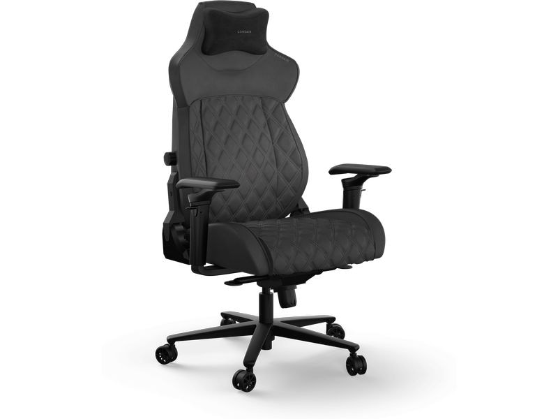 Corsair Gaming-Stuhl TC500 Luxe Shadow Ergonomischer Racing-Gaming-Stuhl mit einer Belastbarkeit von bis zu 120 kg
