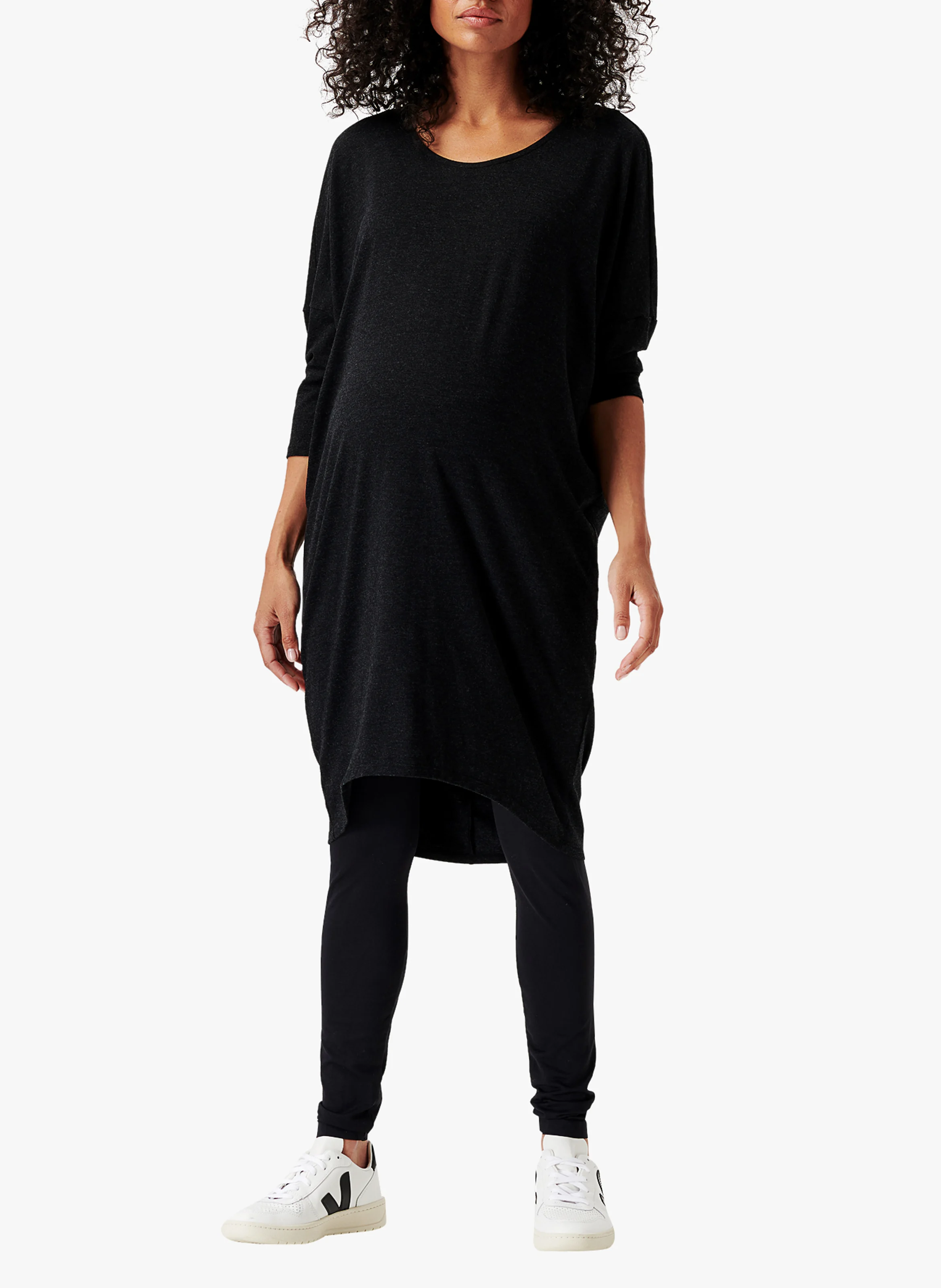 OLIVET - Robe de grossesse | Gris