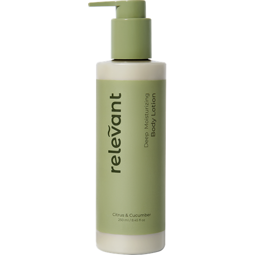 Relevant Deep Moisturizing Citrus & Cucumber Body Lotion, 250 ml