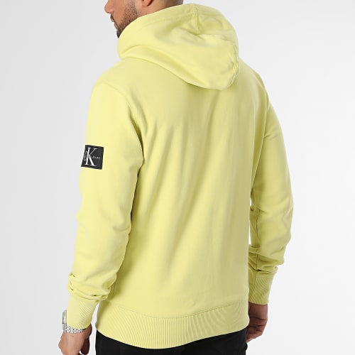 Sweat Capuche Badge 3430 Vert Clair