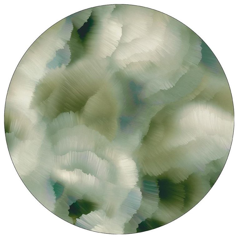 Moooi Carpets Flitter Flutter vloerkleed Ø250 polyamide Adonis
