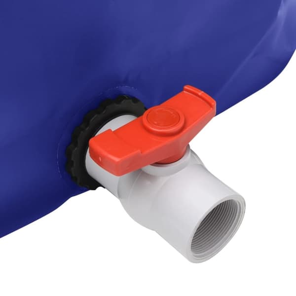 vidaXL Vanntank med kran sammenleggbar 1500 L PVC