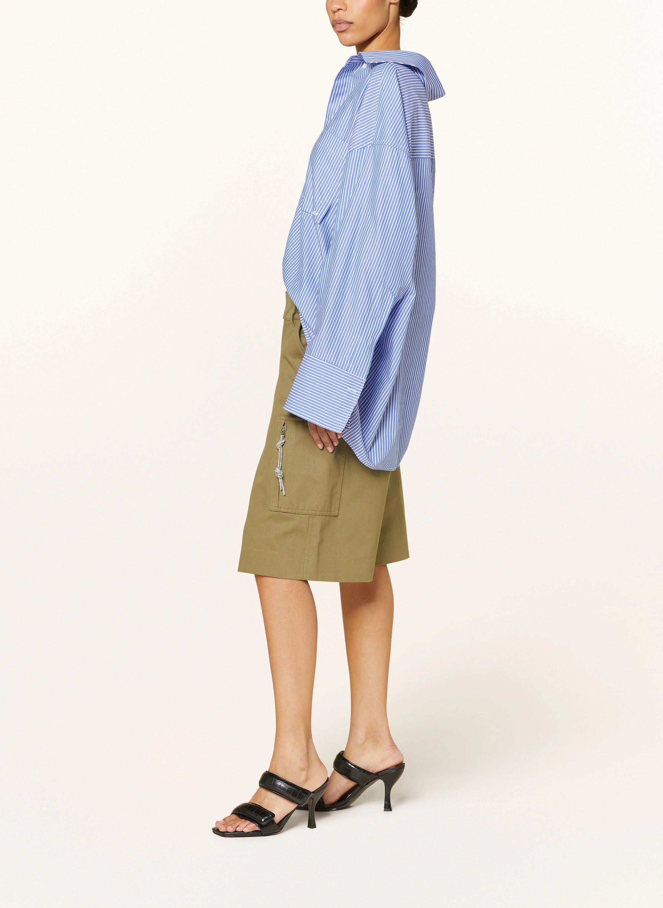 DARKPARK Cargoshorts NINA mit Schmucksteinen