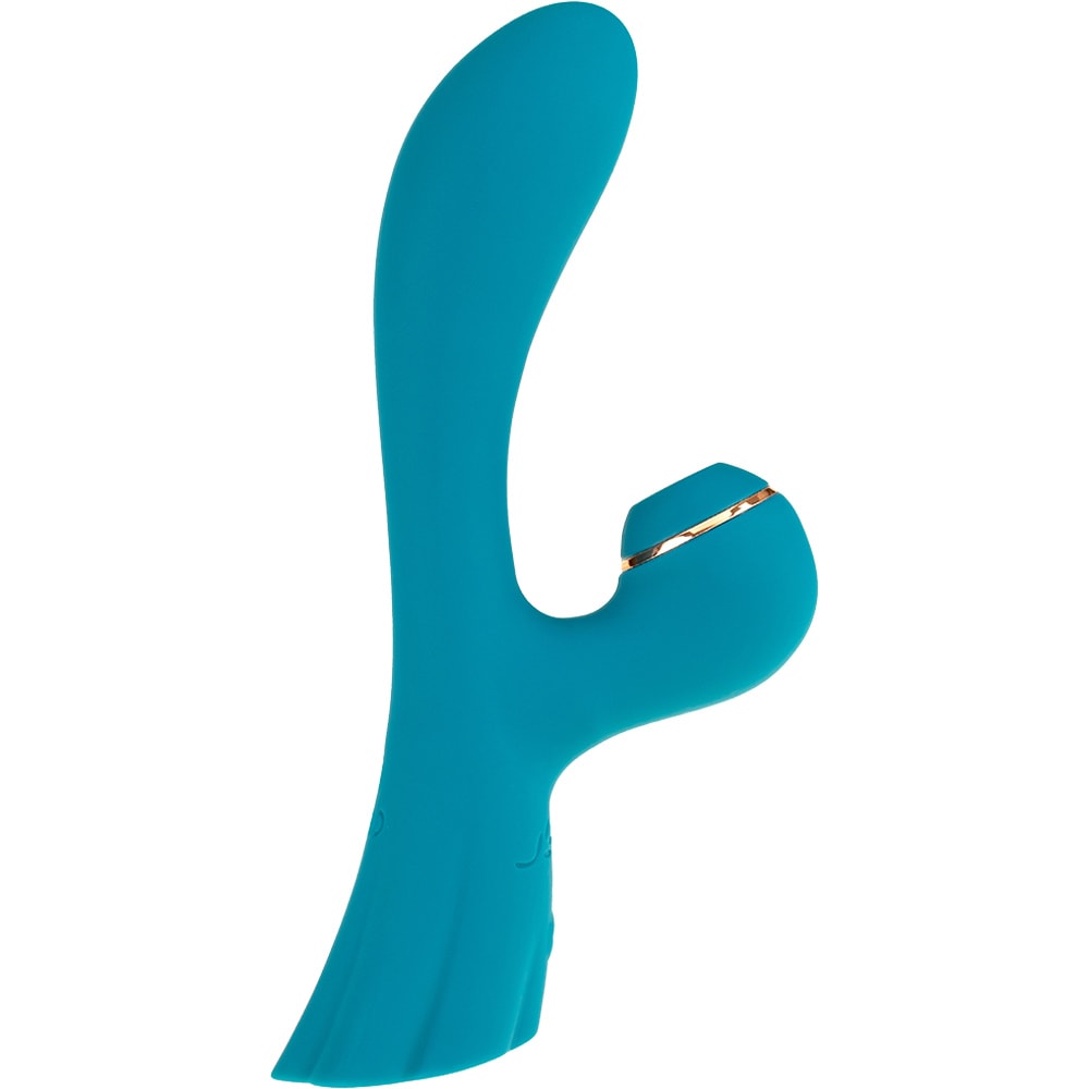 Stimulateur de clitoris & vibromasseur point G - Bleu - 15 programmes