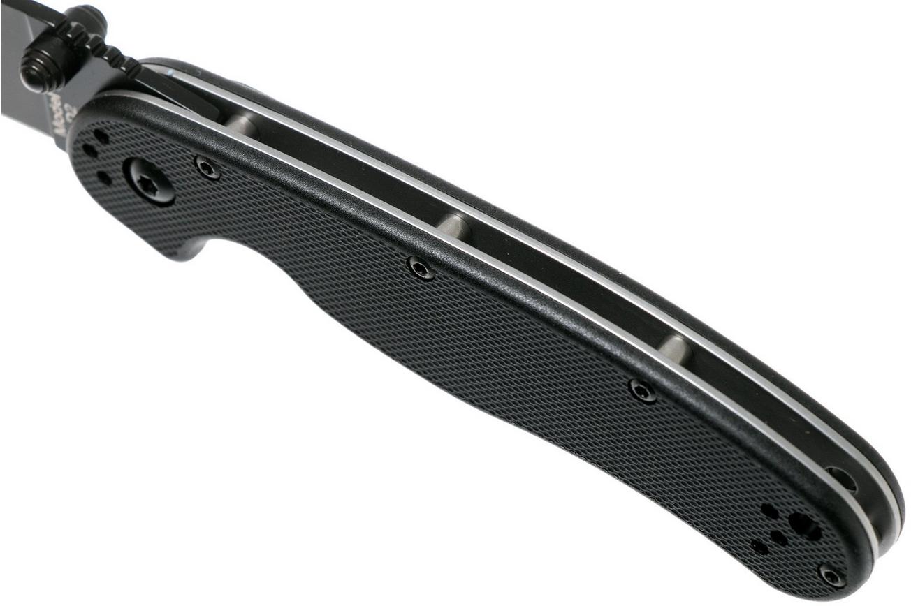 Ontario RAT-2 D2 black, plain edge black, 8830