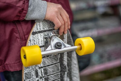 Impulse Longboard, Grå/Gul