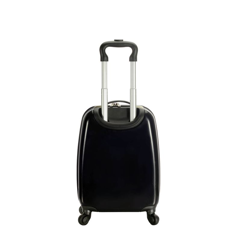 Valise cabine rigide Kid Ourson 48 cm Noir/blanc