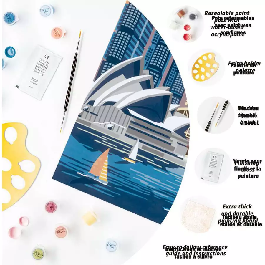 Ravensburger Colorful Sydney bunt